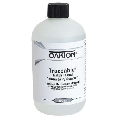 Oakton, Traceable® Conductivity and TDS Standard, Batch-Tested, 1413 μS; 500 mL_1076688
