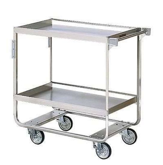 HVY DTY CART SS 2 SHELF_1078147