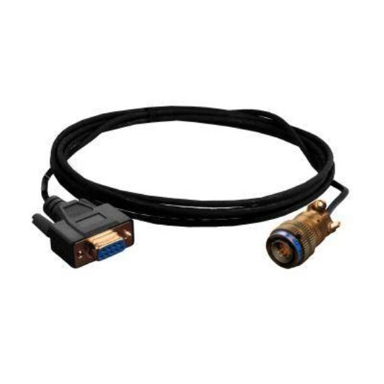 Model:009M201 - Echo® Receiver Serial Cable with 9-pin RS232 to 13 pin MIL connector_1077246