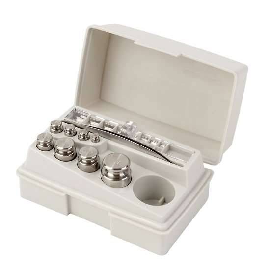 Troemner Economical Stainless Steel Class 7 Weight Set, 50 g to 10 mg ...