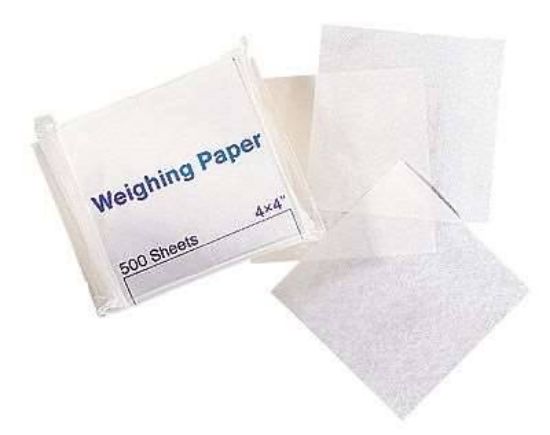 Cole-Parmer, Glassine Weighing Paper, Large, 6 x 6" , 500/Pk_1078328