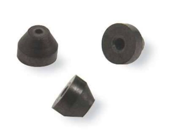 Vespel Graphite Short Ferrules for Agilent Inlets 1/16