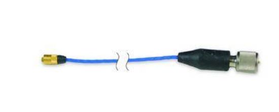 Model:030A05 - Miniature, low-noise, blue coaxial cable, 5-ft, 3-56 plug to 10-32 plug_1080237