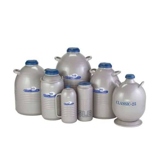 Liquid Nitrogen Storage Dewar, 10 L, 45 day static hold time_1082056