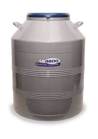 Worthington LS4800 Dewars with Canister Storage Systems, 130 Liters, 8.5" Neck ID_1086560