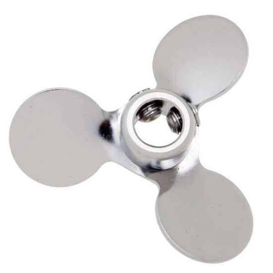 Cole-Parmer, 316 Stainless Steel three-blade propeller, 2" dia x 5/16" bore dia_1086581