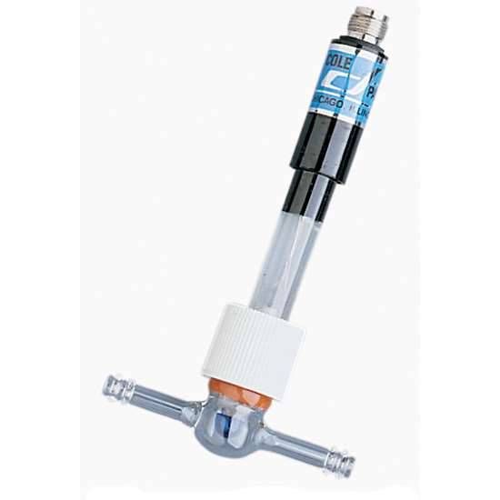 Cole-Parmer, pH Electrode, double-junction, refillable, for use with flow cell 05662-48_1086886