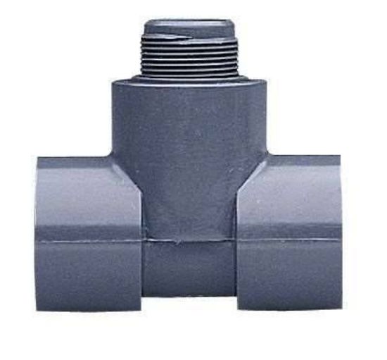 Masterflex GF Signet PV8T015F PVC Tee Fitting, 1.5