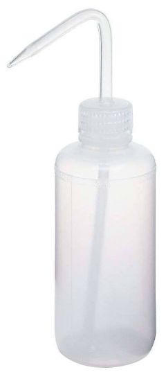 Cole-Parmer elements PL-W500-PE Narrow-Mouth LDPE/PP Wash Bottles, 500 mL (16 oz), 12/Pk_1091325