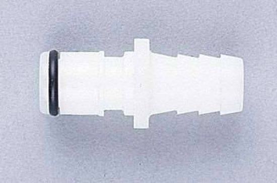CPC (Colder), Quick-Disconnect Fitting, APC22004, Hosebarb Insert, Acetal, Straight-Through, 1/4" ID; 10/Pk_1092180