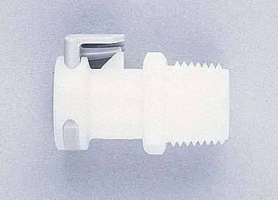 Quick-disconnect body, acetal, 3/8" NPTM, pack of 10_1091605