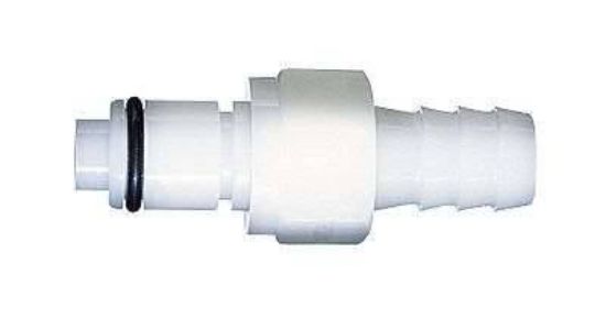 CPC (Colder), Quick-Disconnect Fitting, PLC2200612, Hosebarb Insert, Polypropylene, Straight-Through, 3/8" ID_1092340