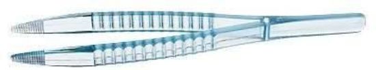 Cole-Parmer, Polystyrene Disposable Sterile Forceps, Individually Wrapped, 100/Pk_1095408
