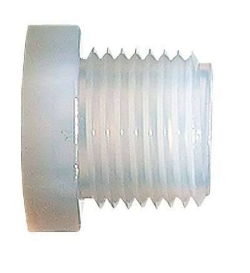Masterflex Threaded Plug, PFA, 1/2