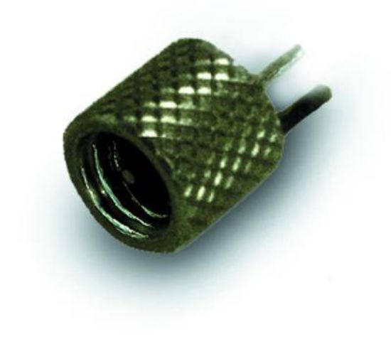 Model:070B09 - Solder connector adaptor (10-32 plug to solder terminal, straight pins for both terminals)_1241865