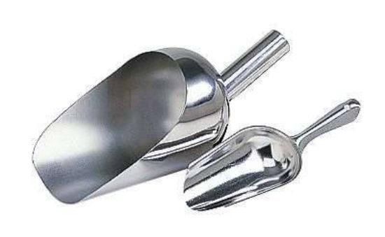 Cole-Parmer Essentials, Stainless Steel Scoop, 52 oz (1550 mL), 1/ea_1101259