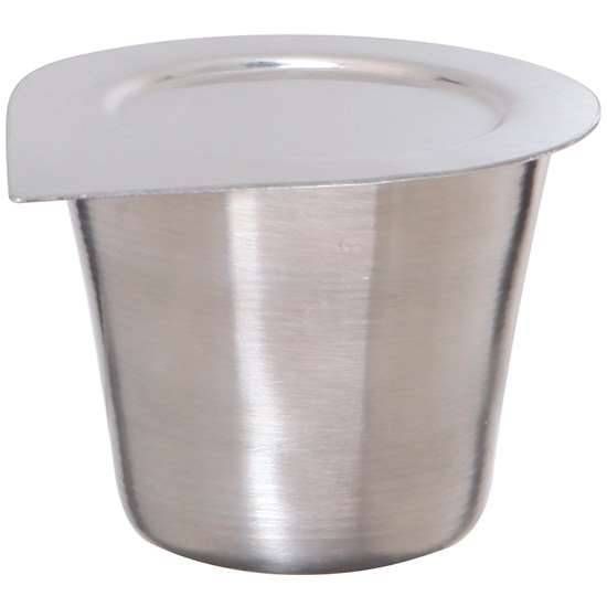 Cole-Parmer Stainless Steel Crucible with Cover, 25 mL | John Morris Group