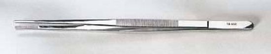 Aven Tools, Tweezers, 18.432, stainless steel, straight, narrow tips, 12"L_1101269