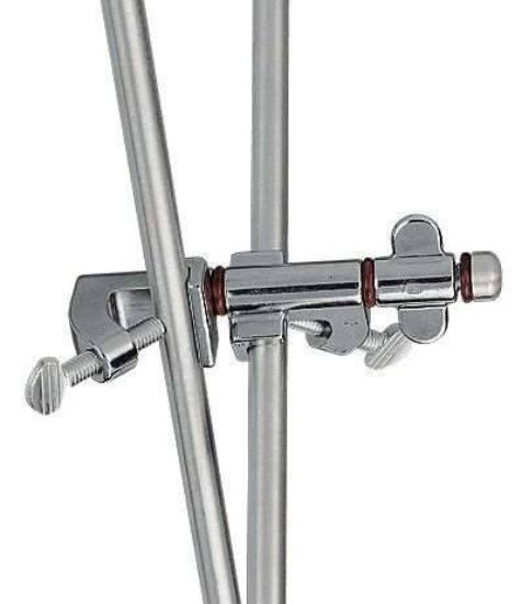 Cole-Parmer Essentials, Swivel Holder, Nickel-Plated Zinc, 0 to 0.75" Dia Rod s_1104895