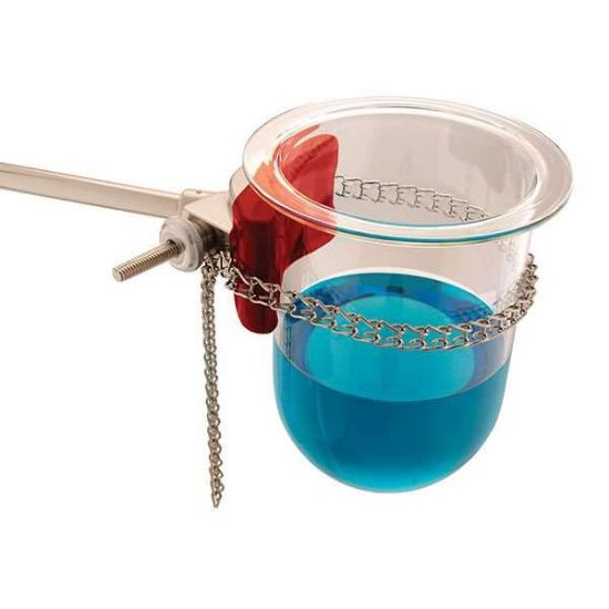 Cole-Parmer Chain Clamp, 11" Dia, 12" Ext Arm; Nickel-Plated Zinc_1101775