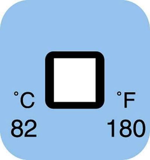 Cole-Parmer Digi-Sense Irreversible 1-Point Square Temperature Label ...