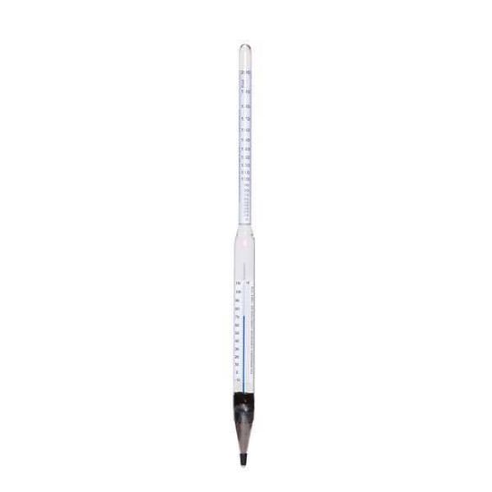 Cole-Parmer, Combined Alcohol Glass Hydrometer, 0-100% Tralle/0-200% Proof_1102344