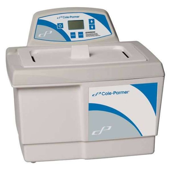 Cole-Parmer Ultrasonic Cleaner with Digital Timer, 3/4 gallon, 230 VAC_1105538
