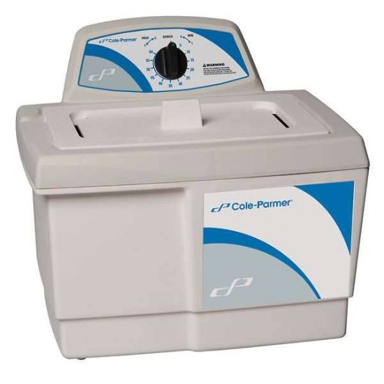 Cole-Parmer Ultrasonic Cleaner with Mechanical Timer, 1-1/2 gallon, 230 VAC_1107213