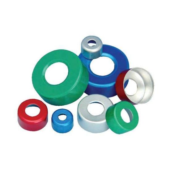 DWK Life Sciences (Wheaton) Open Top Aluminum Seals, 20 mm, Blue, 1000 ...