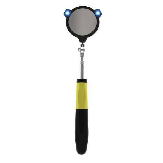 General Tools, LED-Lighted Telescoping Inspection Mirror, 80557, Round_1105626