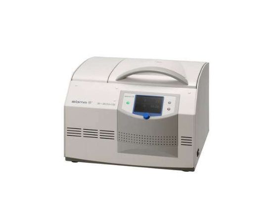 Sigma 3-30KHS, refrigerated high speed benchtop centrifuge, incl. heating device, max. rotor temp. 40°C to 60°C depending on rotor and speed, 220-240 V, 50 Hz_1107975