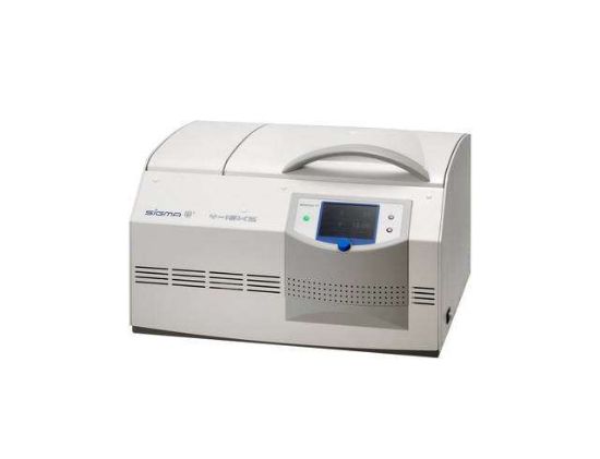 Sigma 4-16KHS, refrigerated benchtop centrifuge, incl. heating device, max. rotor temp. 40°C to 60°C depending on rotor and speed, 220-240 V, 50 Hz_1106979