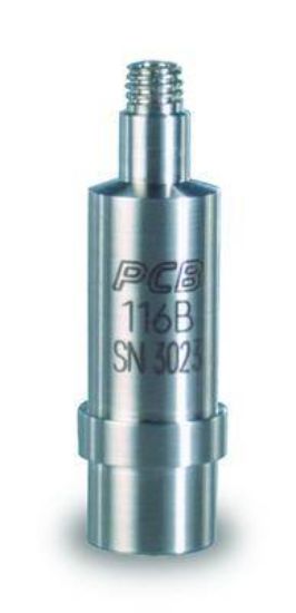 Model:116B - .High temperature (+650 F/343 C) pressure sensor, 100 psi, 6 pC/psi_1110217