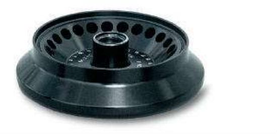 Angle rotor for 24 x 1.5/2.0 ml reaction tubes, incl. polysulfone lid no. 17828; Suitable for 1-16, 1-16K_1111210