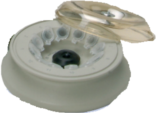 Sigma, Fixed angle Rotor, 12 x 2 ml, 14,800 / 15,000 rpm  (1-14 / 1-14K), RCF 15,183 / 15,596 x g (1-14 / 1-14K), 45°_1110147