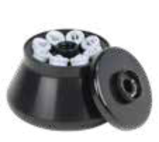 Angle rotor for 8 x 50 ml round bottom tubes, incl. hermetic aluminium lid no. 17840; Suitable for 3-16L, 3-16KL,   3-18KS, 3-30KS_1110488