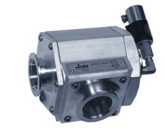 Vacuum Safety Valve, ISO-KF Flanges, NW25 Angle Ports, Viton Seals, 220 VAC/50-60 Hz_1252953