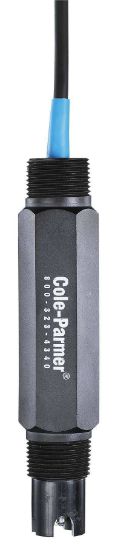 Cole-Parmer High-Salt pH Electrode, Solution Grounded, Ryton Housing ...