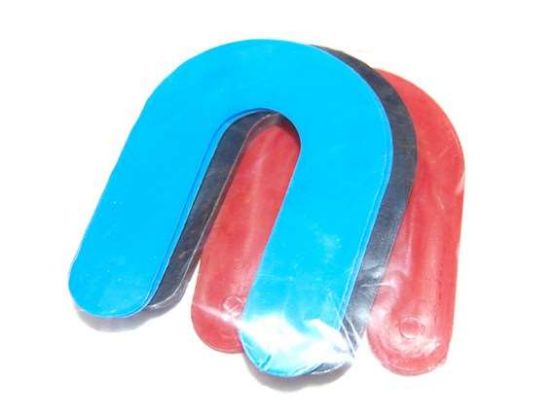 Plastic Horseshoe -3D - optional platform to view raised features_1164712
