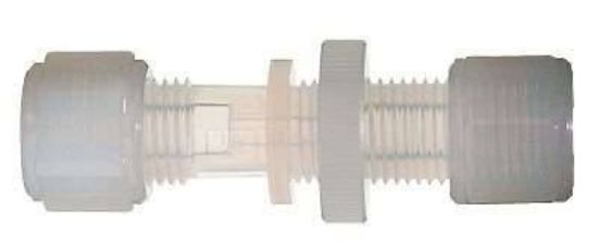 BULKHEAD 1/4"NYLON100/PK_1132575