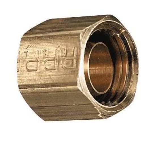 Masterflex Brass Compression Nut Assembly with Ferrule 1/4