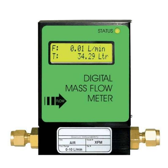 Masterflex Aalborg digital mass flow meter for CO2