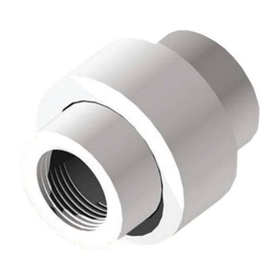 Masterflex F-UN02 PTFE Female Threaded Straight Coupling, 1/4
