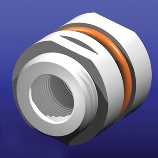 Masterflex F-TA01 Bulkhead Fitting PTFE 1/8
