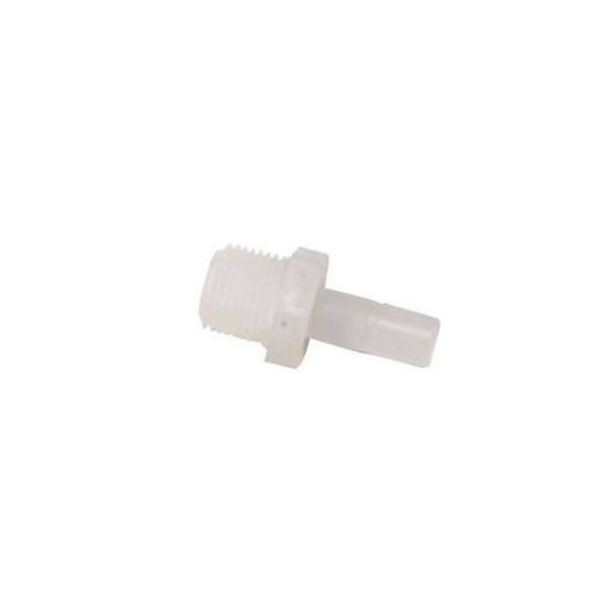 Parker Hannifin F4TMC4 Parker Push-to-Connect Stem Adapters, 1/4" OD x 1/4" NPT(M), 25/Pk_1152570