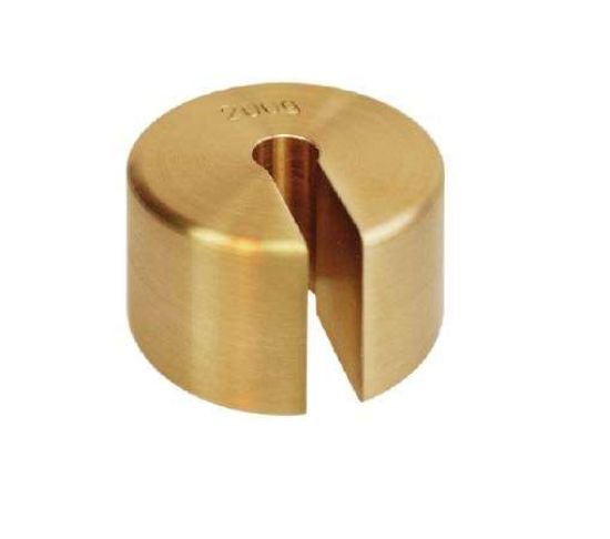 20 g M1 slotted weight brass, finely turned *** Please include mandatory weight case ***_1146622