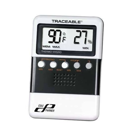 Cole-Parmer Thermohygrometer with Minimum/Maximum Function_1167877