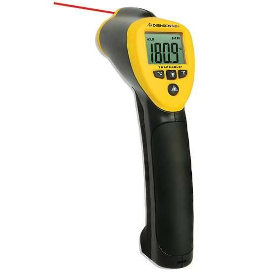 Digi-Sense Calibrated Infrared (IR) Thermometer, 50: 1 Ratio, Fixed Emissivity_1151293