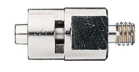 Cadence, Luer Fitting Adapter, 6330IND, Nickel-Plated Brass, Male Luer Lock to 1/8" NPT(M)_1149446