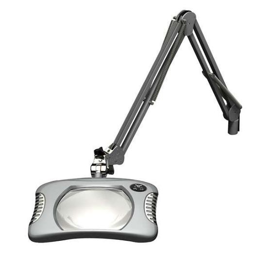 LED MAGNIFIER 7.5"X5.25" SILVR_1153180